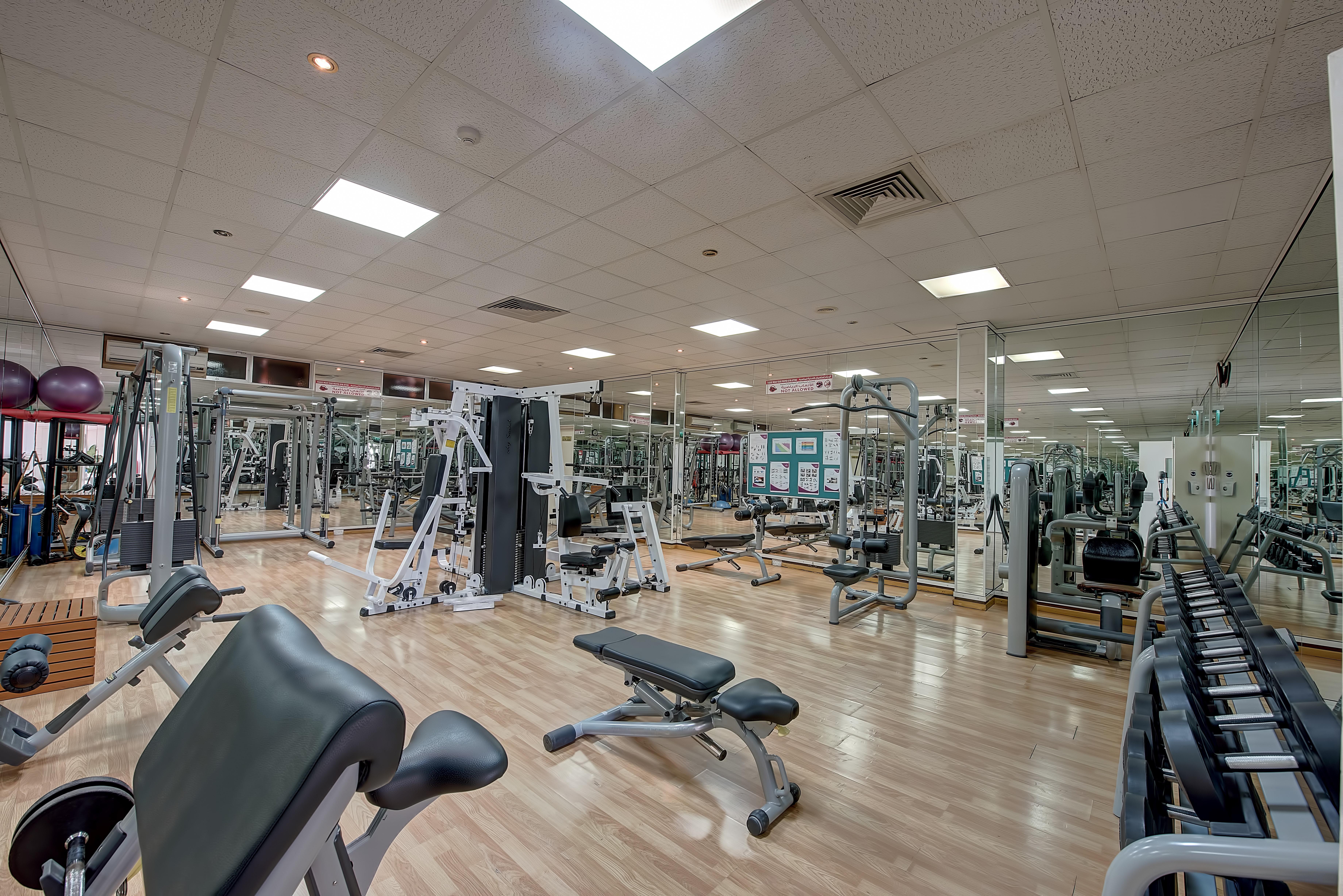 Crowne Plaza Resort Salalah Exterior foto The gym at the hotel